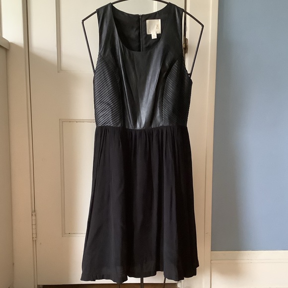 Anthropologie The Line and Dot Leather Top Dress - Picture 12 of 12